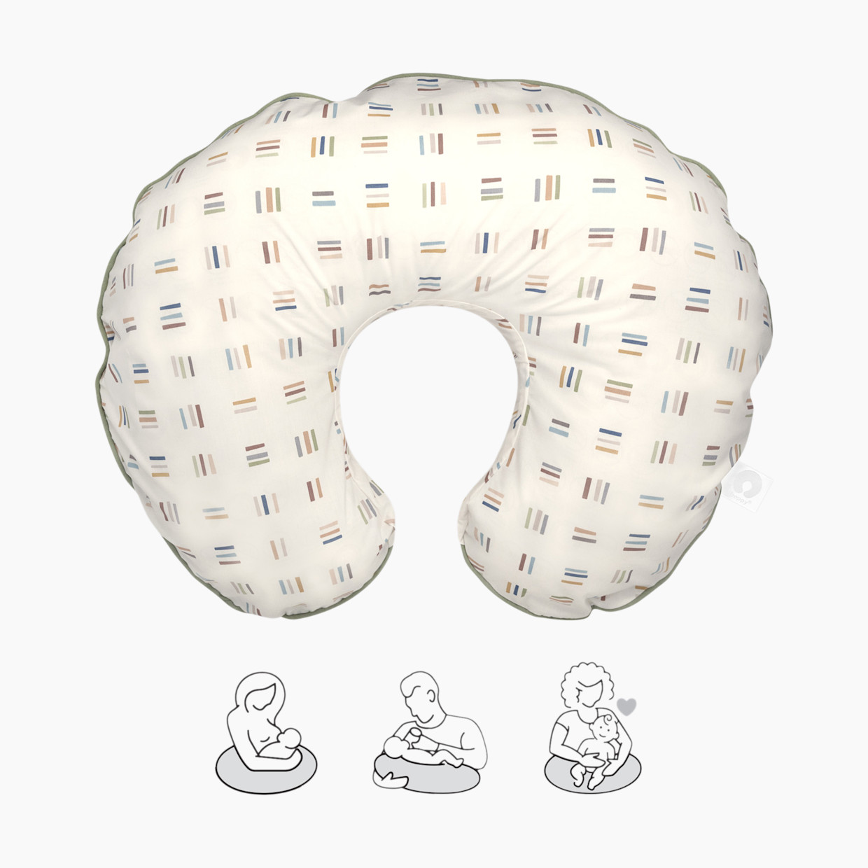 Boppy Boppy x Babylist Organic Original Support Nursing Pillow Cover - Swatch Card.