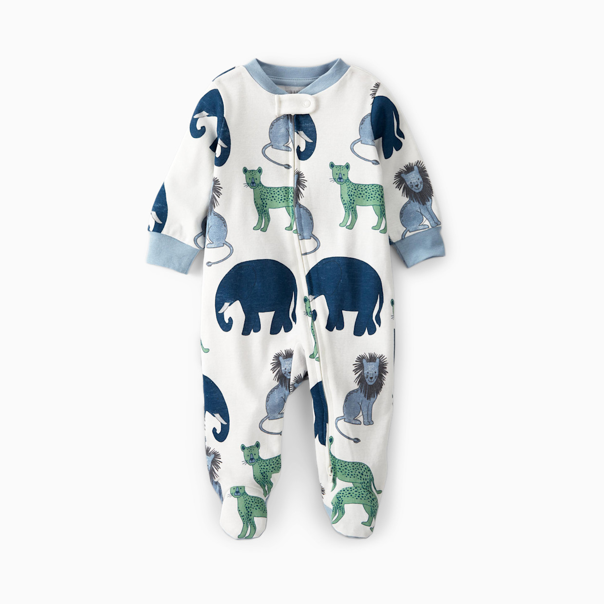 Carter's Little Planet Organic Cotton Sleep & Play Pajamas - Multi-Color, 0-3 M.