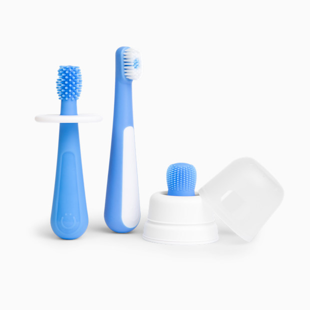 Ubbi 3-Stage Toothbrush Set.