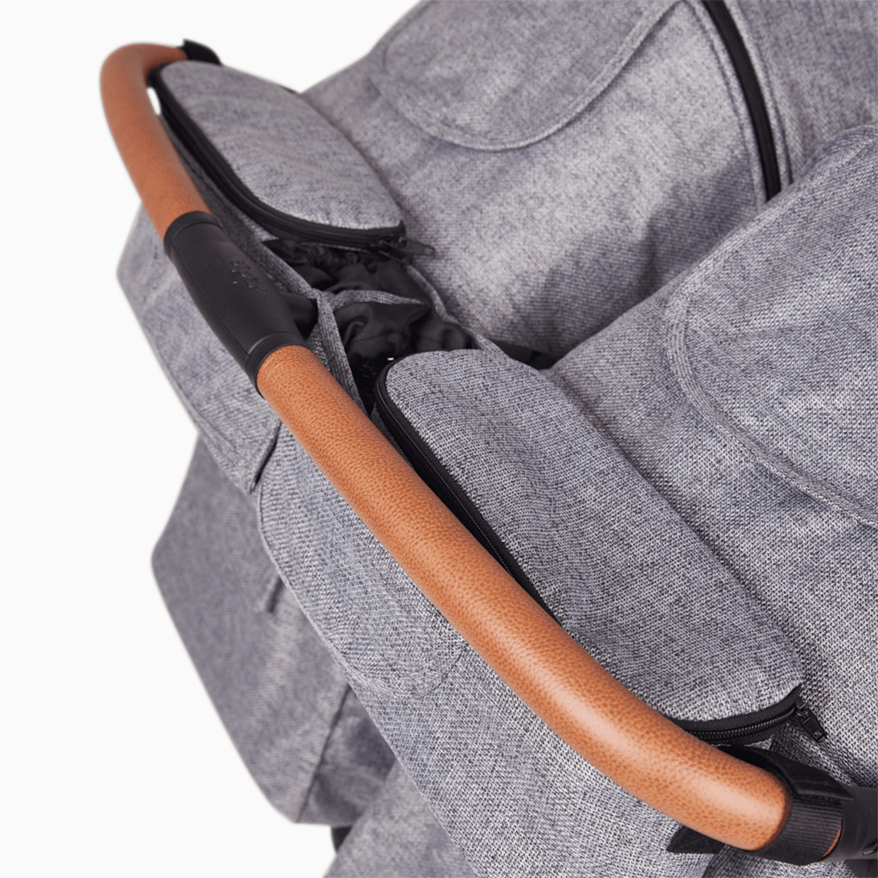 Zoe Double Stroller Organizer - Luxe Grey.