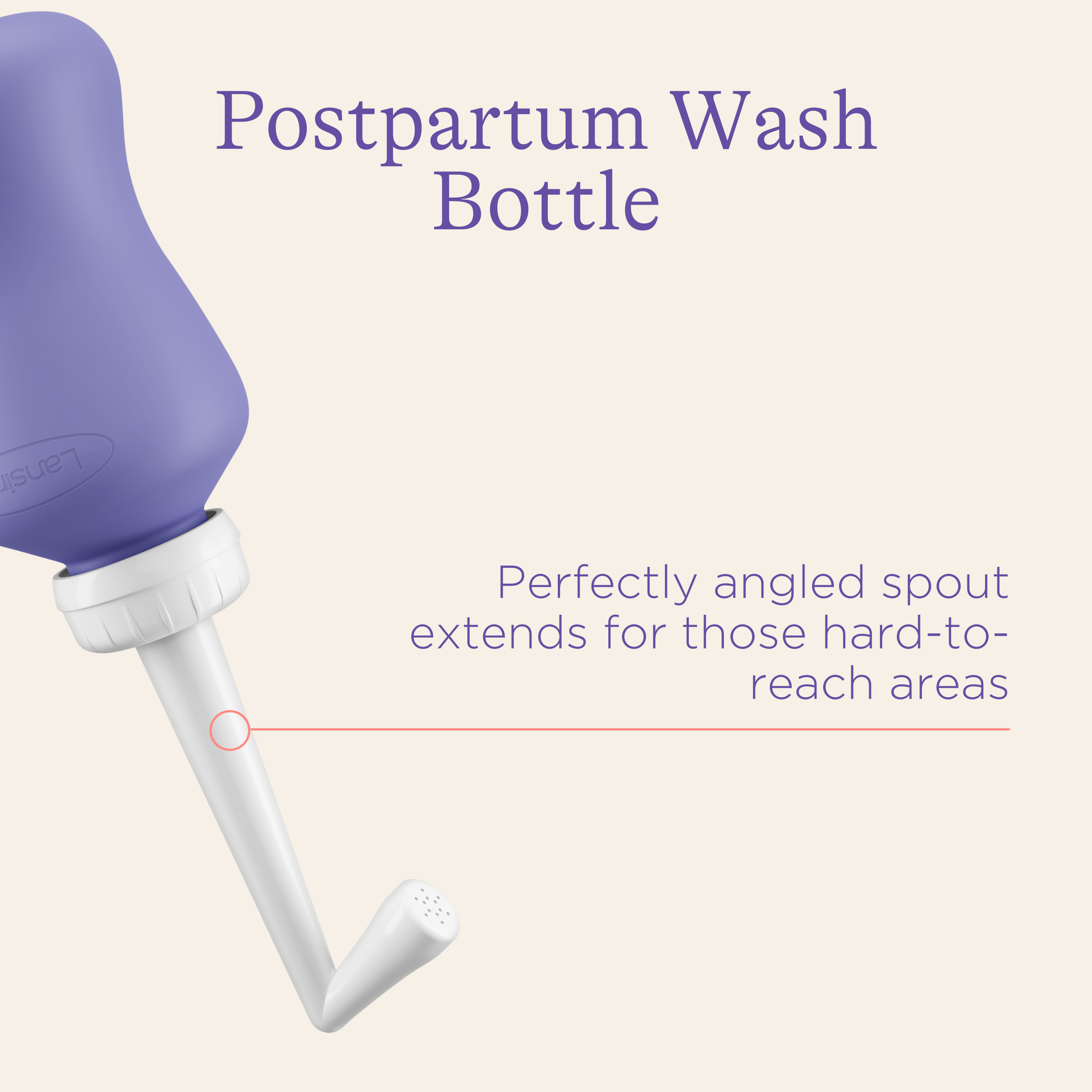 Lansinoh Postpartum Wash Bottle.