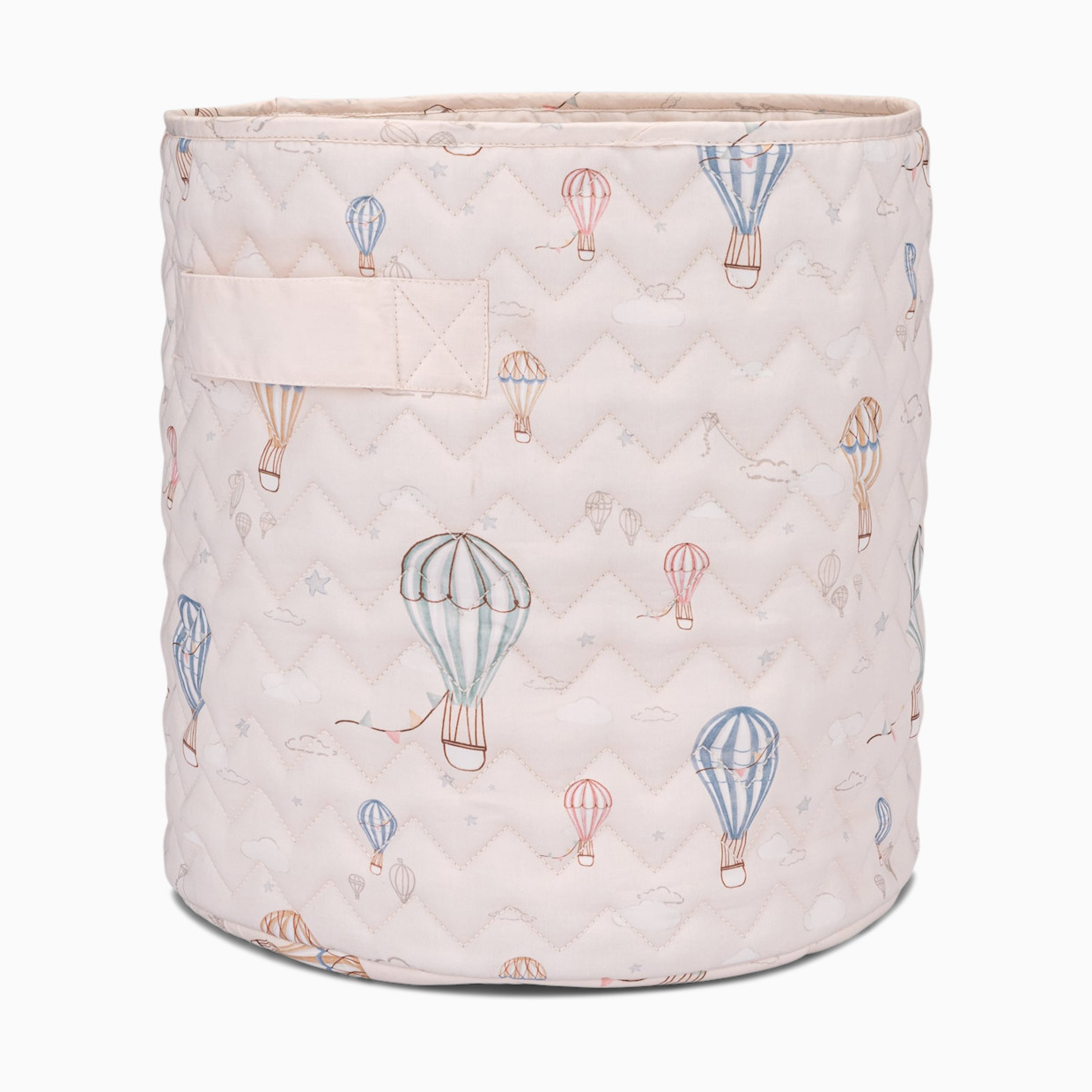 Crane Baby Quilted Storage Bin - Skye Hot Air Balloon.