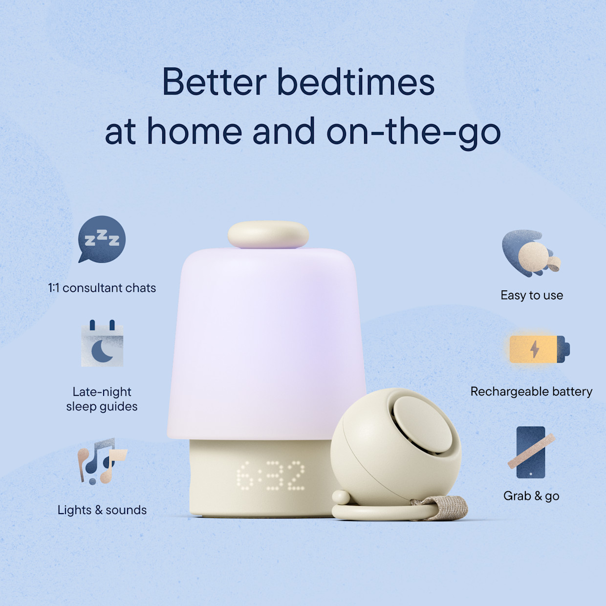 Hatch Hatch Baby and Hatch Go Bundle - Putty.