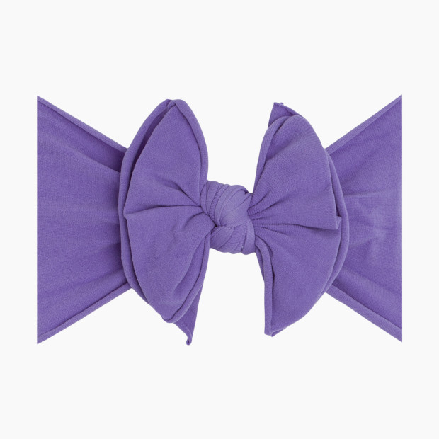 Baby Bling Fab-Bow-Lous Bow - Amethyst.