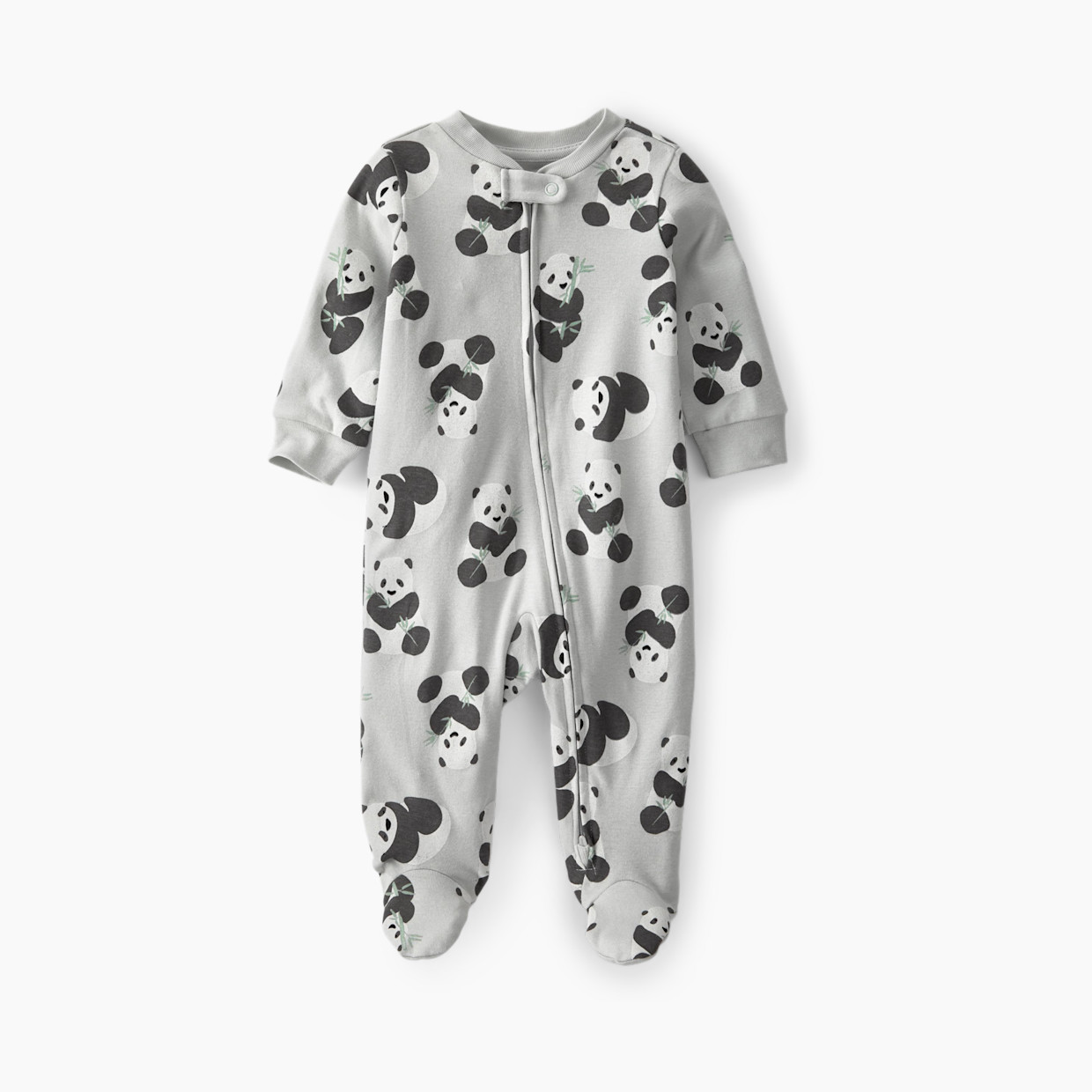 Carter's Little Planet Organic Cotton Sleep & Play Pajamas - Panda Print, 0-3 M.