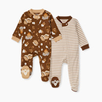 Burt's Bees Baby baby-boys Baby Boys Sleep & Play Pajamas