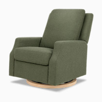 Thumbnail of Olive Boucle With Light Wood Base