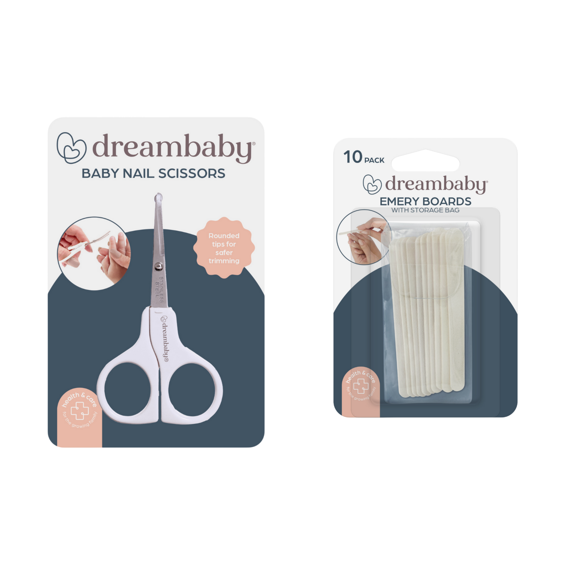 Dreambaby Nail Scissors and Emery Board Bundle.