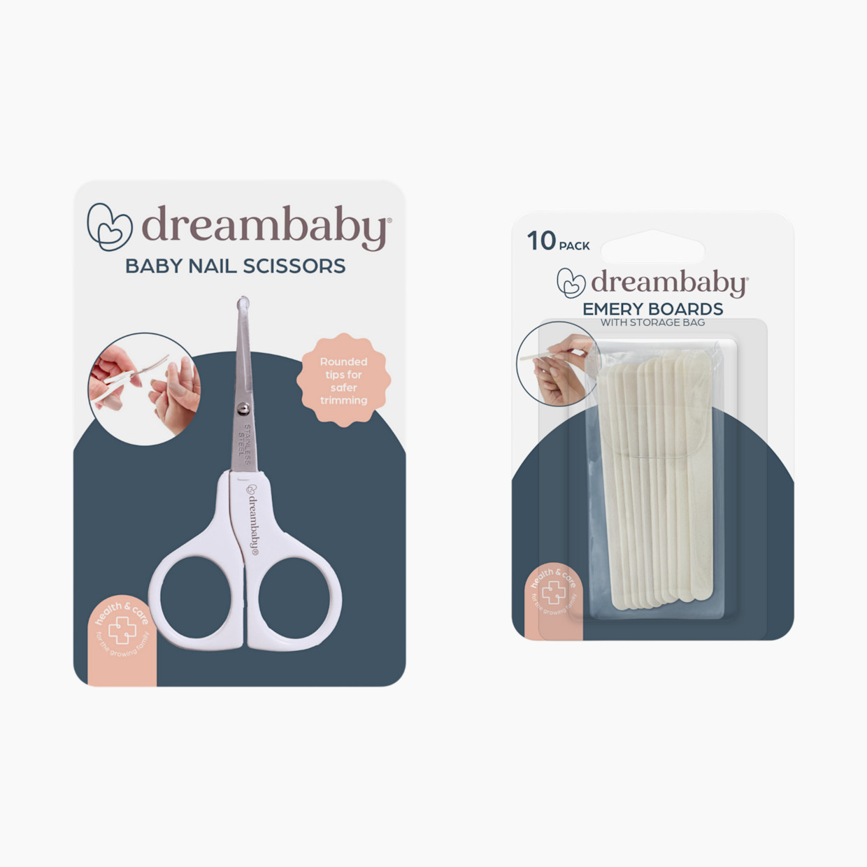 Dreambaby Nail Scissors and Emery Board Bundle.
