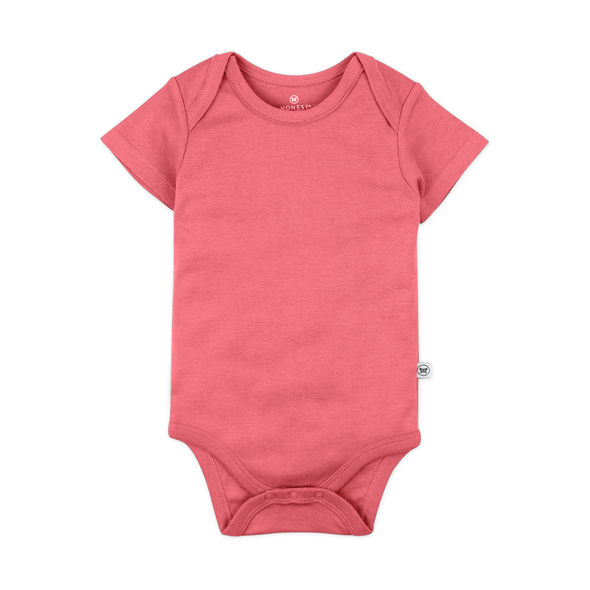Honest Baby Clothing 10-Pack Organic Cotton Short Sleeve Bodysuits.