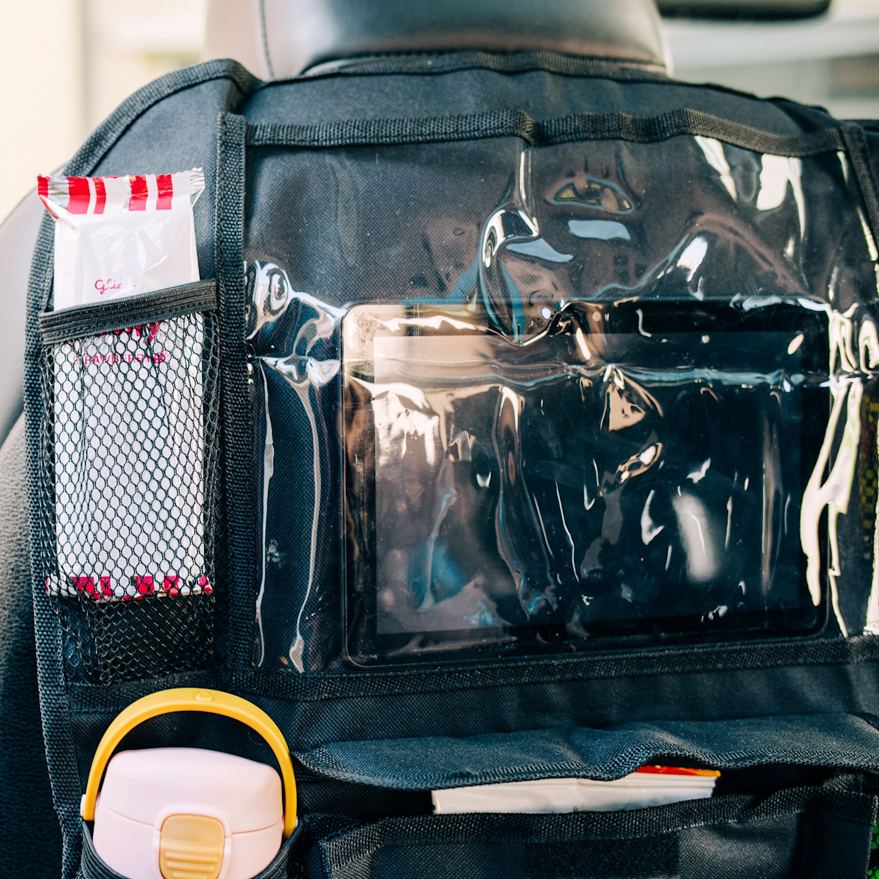 Sprucely Backseat Car Organizer - Black.