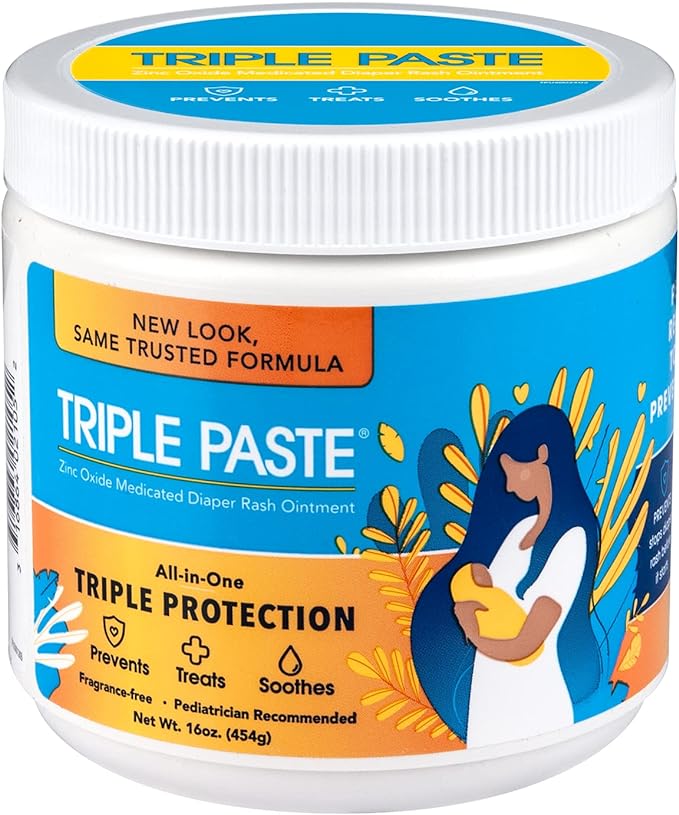 Triple Paste Diaper Rash Cream for Baby.