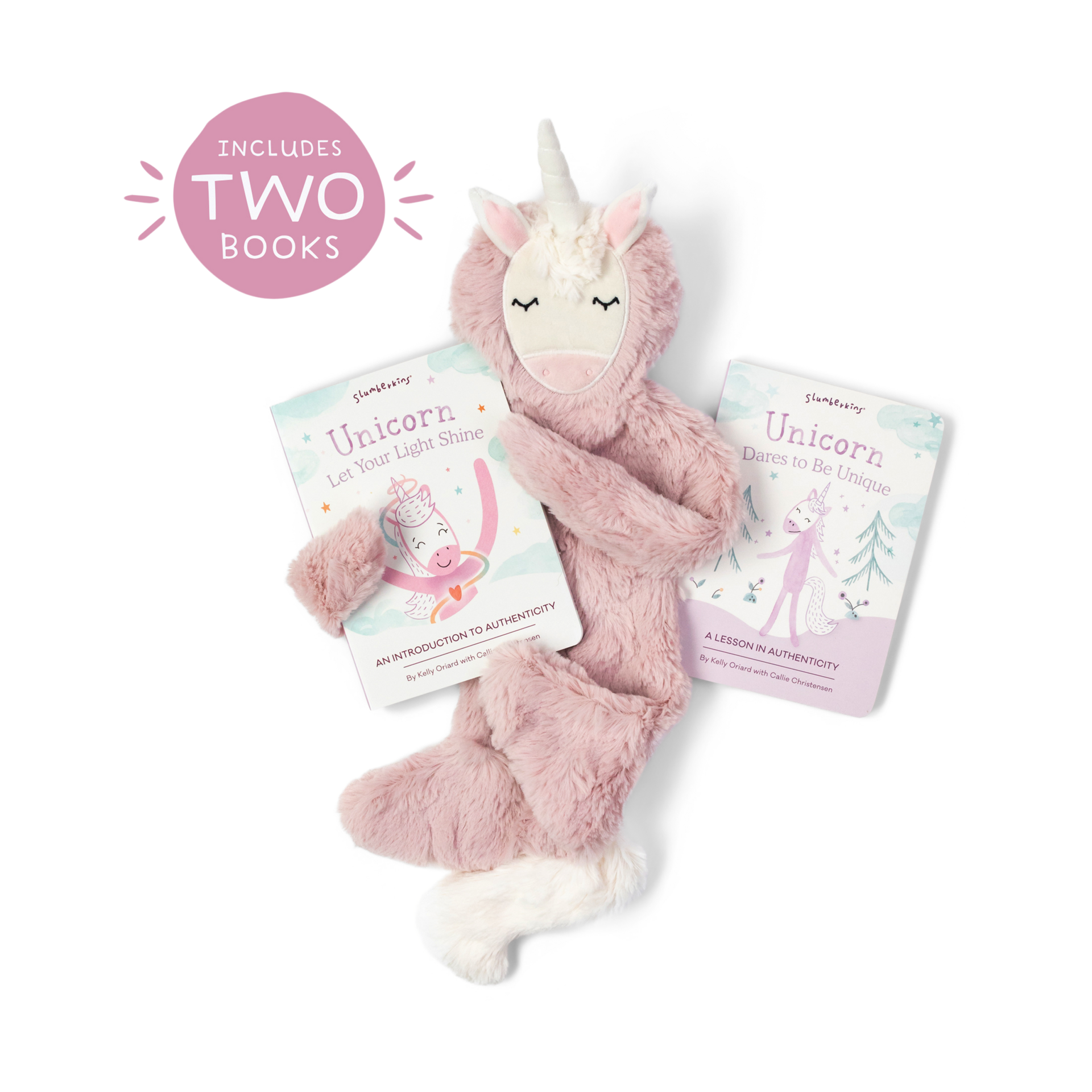 Slumberkins, Inc. Plush Snuggler & Book Bundle.