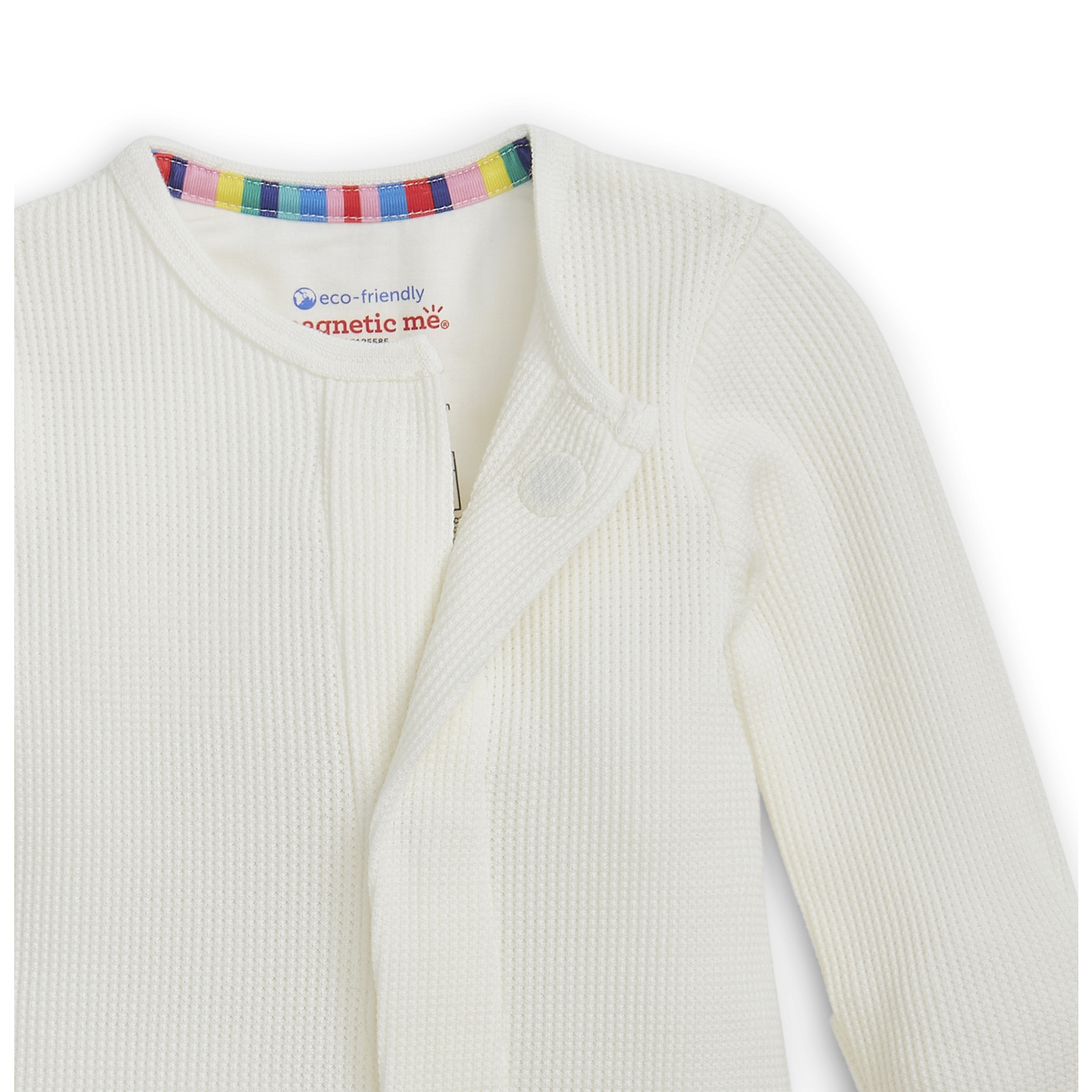 Magnetic Me Waffle Magnetic Footie - Tofu, 0-3 M.