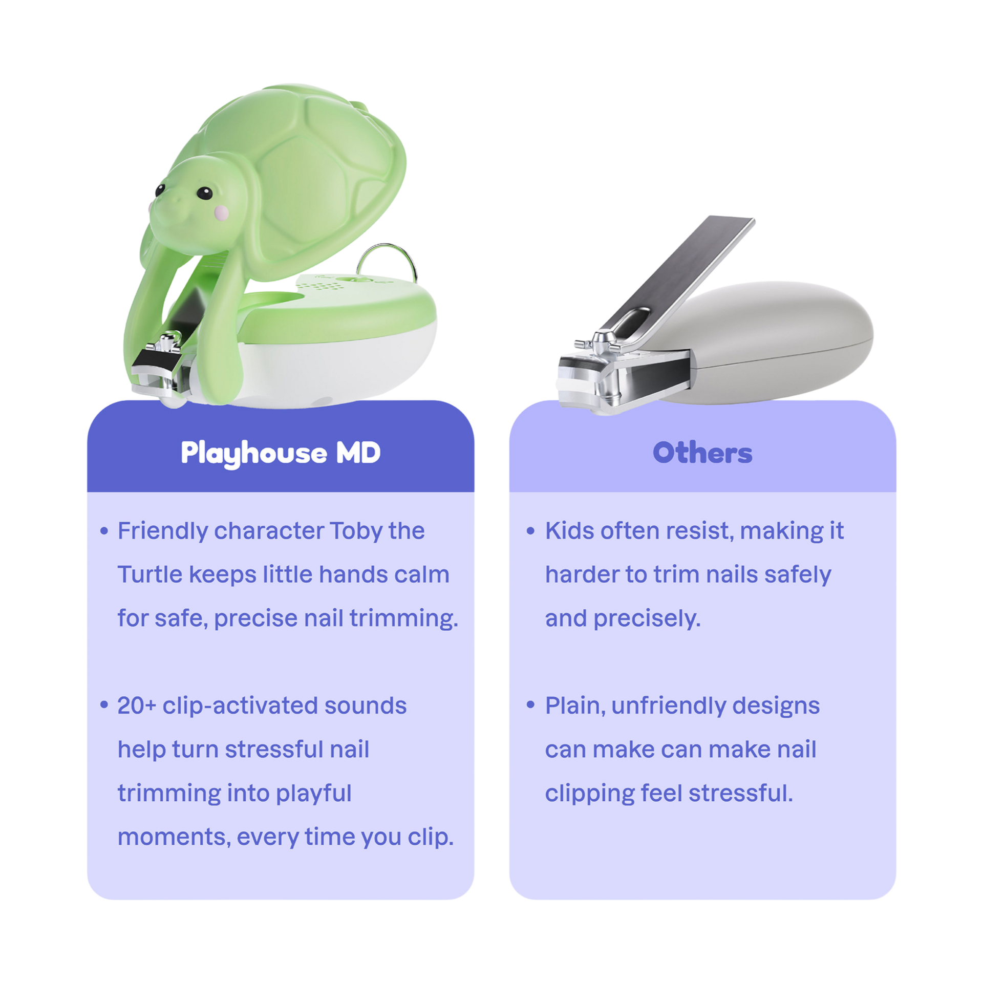 Playhouse MD Turtle Nail Clipper.