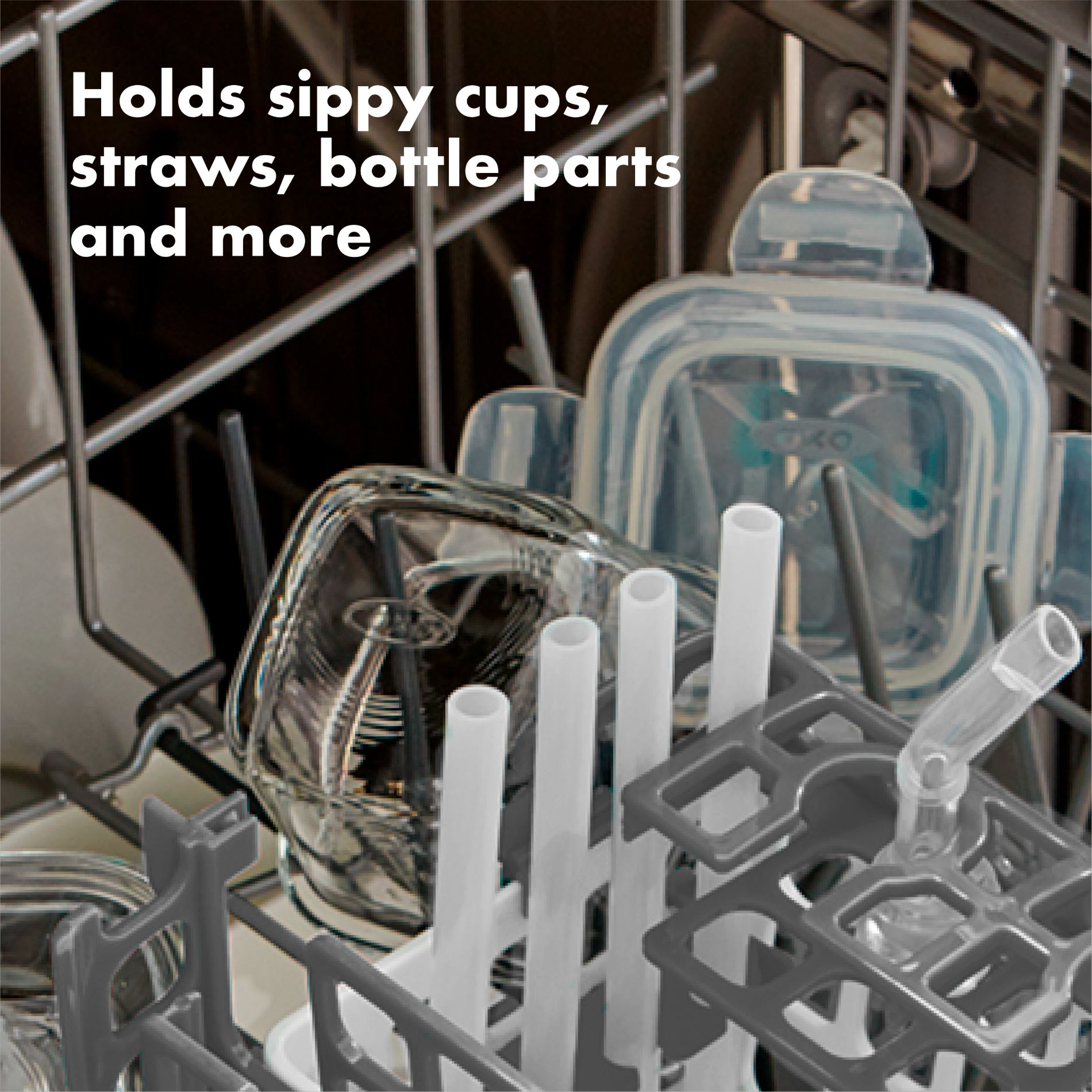 OXO Tot Dishwasher Basket - Grey.