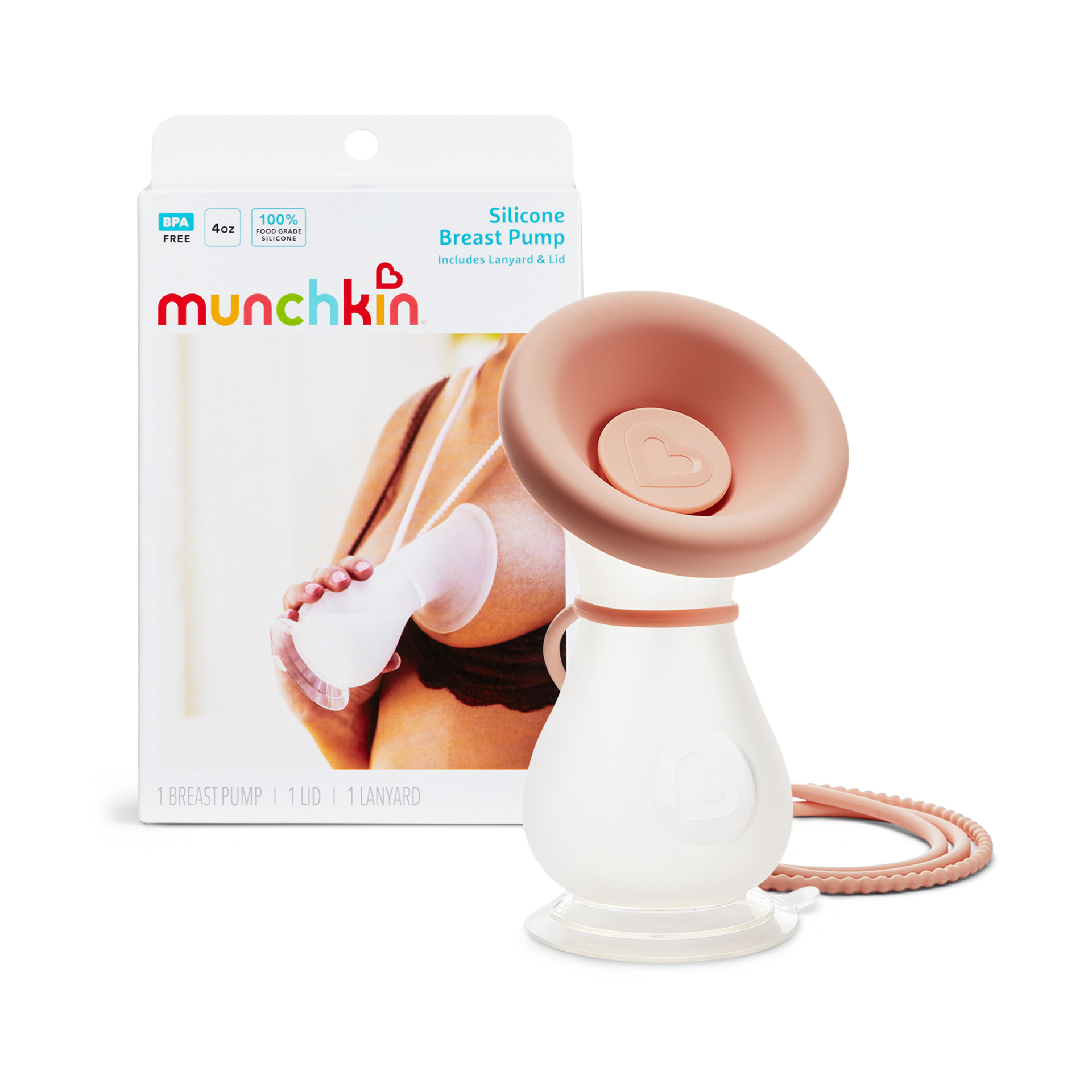 Munchkin Silicone Manual Breast Pump.