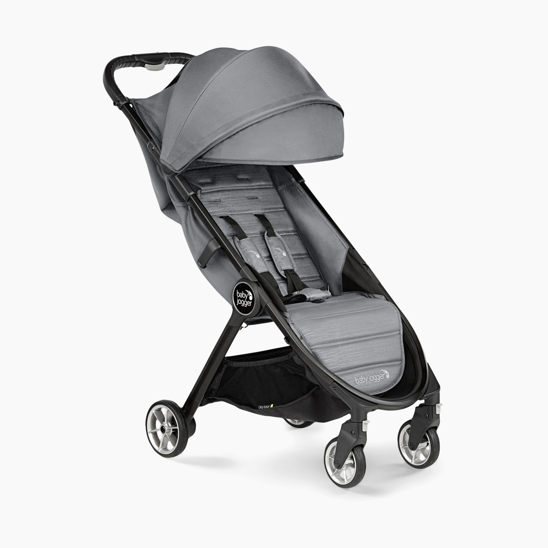 Baby Jogger® City Tour™ 2 Stroller - Pitch Black / Shadow Grey / Evere