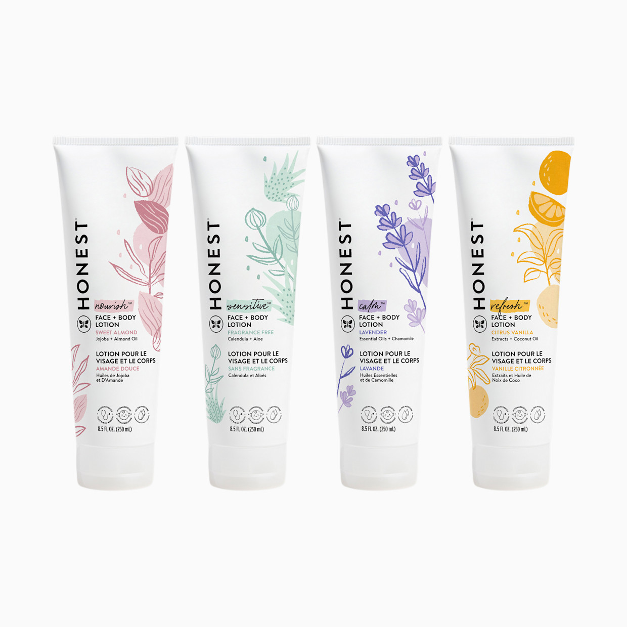 The Honest Company Face & Body Lotion - Calm (Lavender), 8.5 Fl Oz.