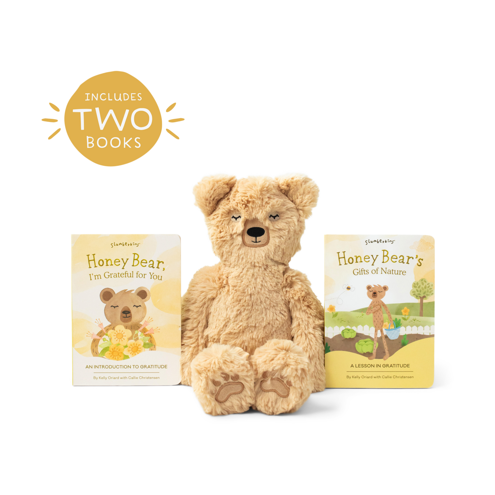 Slumberkins, Inc. Kin & Book Bundle - Honey Bear's Gratitude | Babylist ...