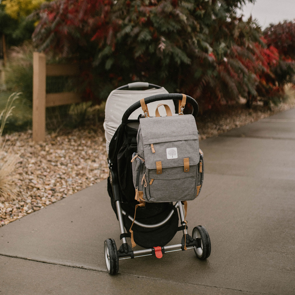 Parker Baby Co. Birch Bag Diaper Backpack - Gray.
