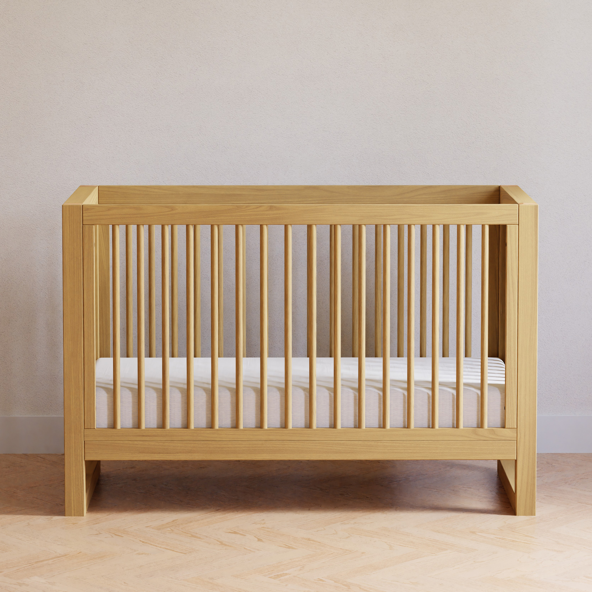 Namesake Nantucket 3-in-1 Convertible Crib with Toddler Bed Conversion Kit.