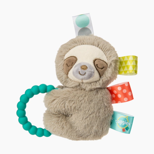 Mary Meyer Baby Rattle - Taggies Molasses Sloth Rattle.