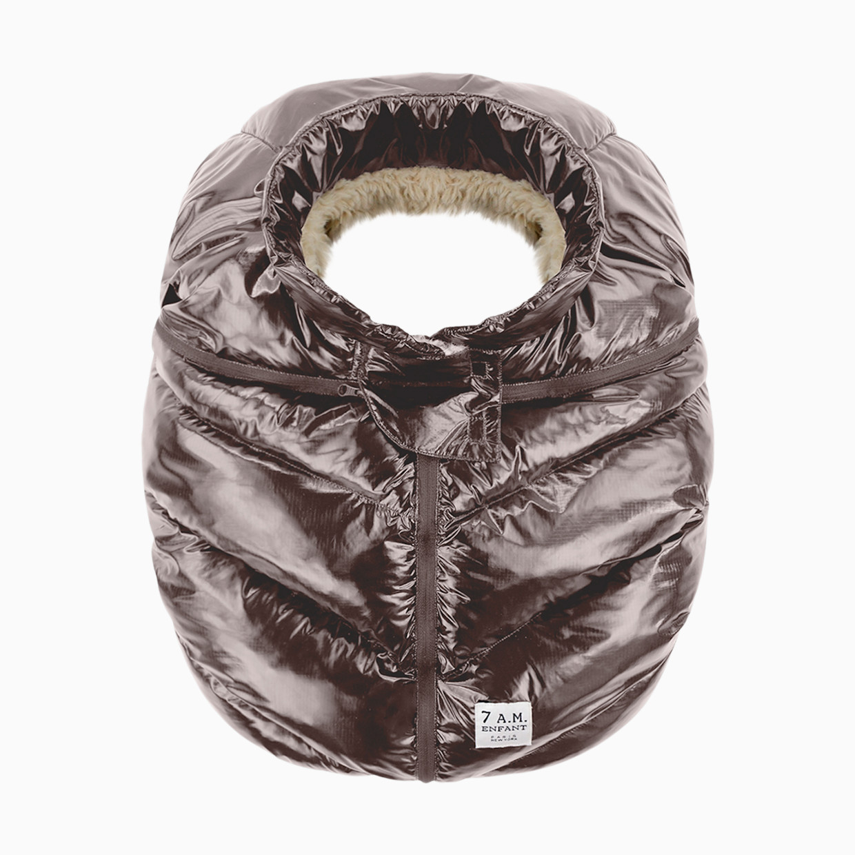 7AM Enfant Car Seat Cocoon - Brown Polar.