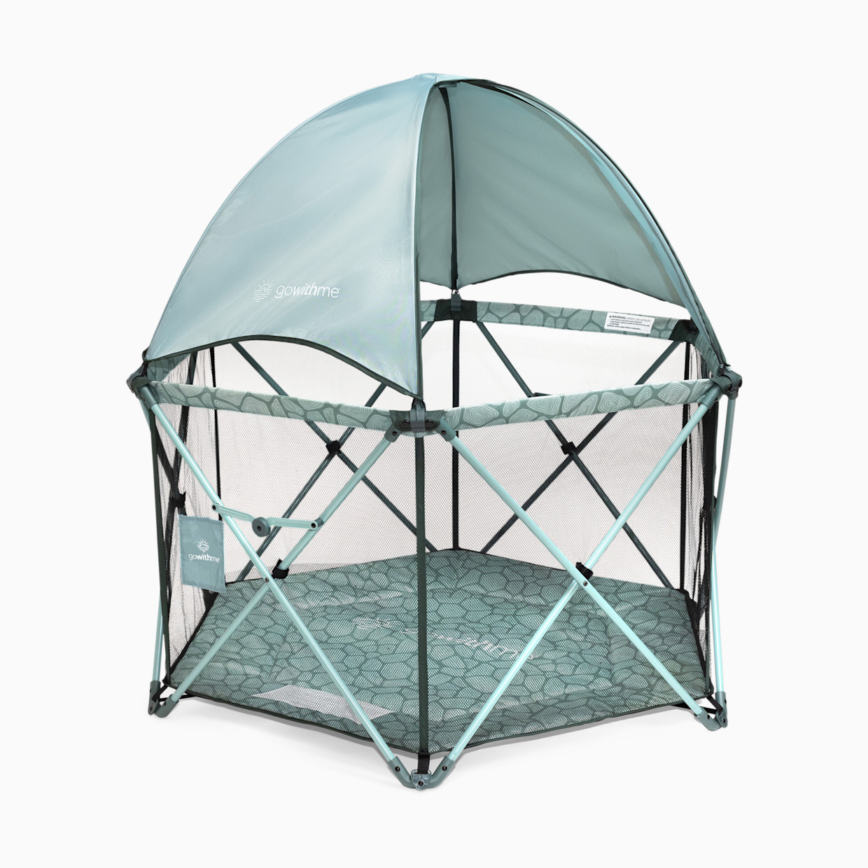 Baby Delight Go With Me Eclipse Deluxe Portable Playard - Garden Green.