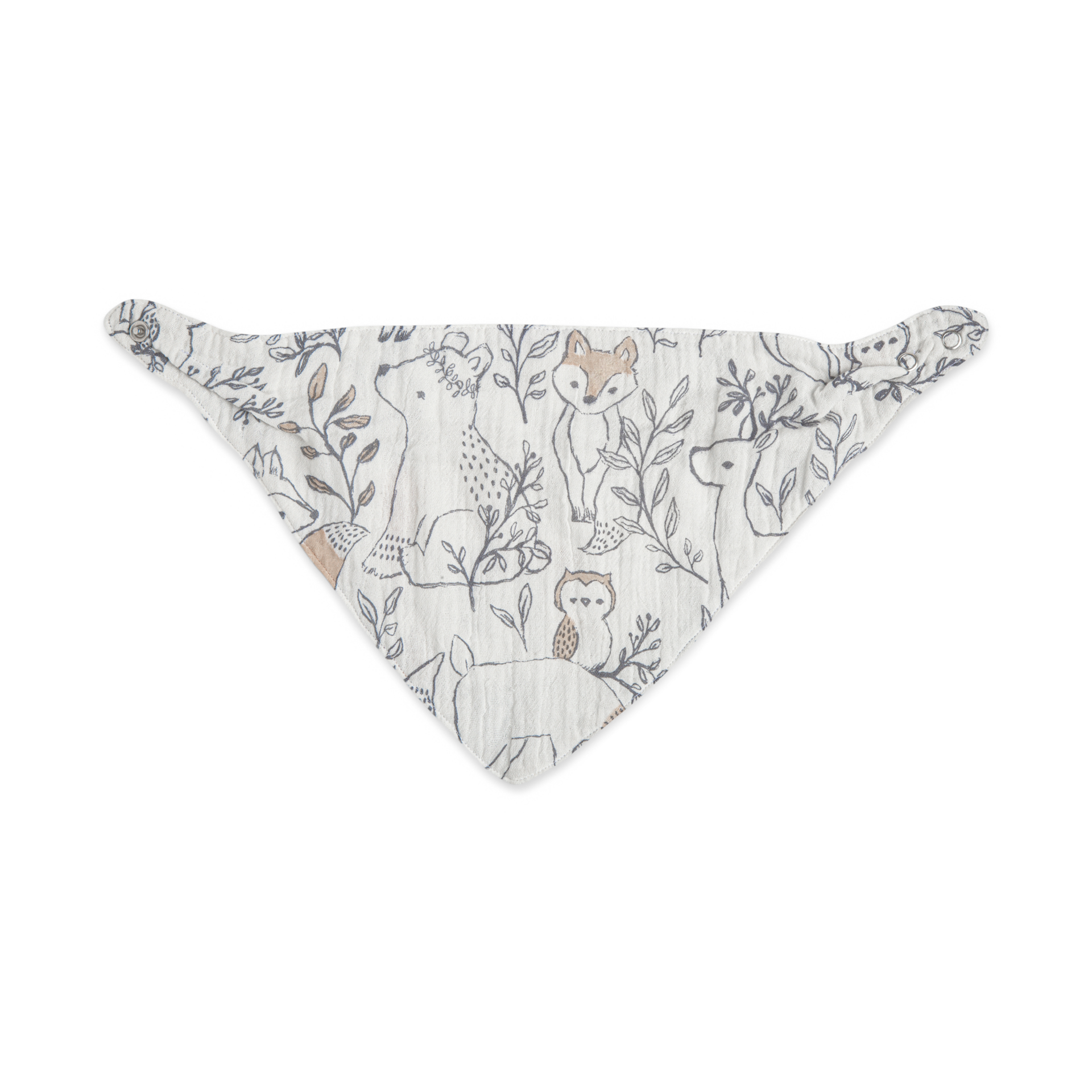 Crane Baby Cotton 4 Layer Muslin Bib Set (3 Pack) - Ezra.