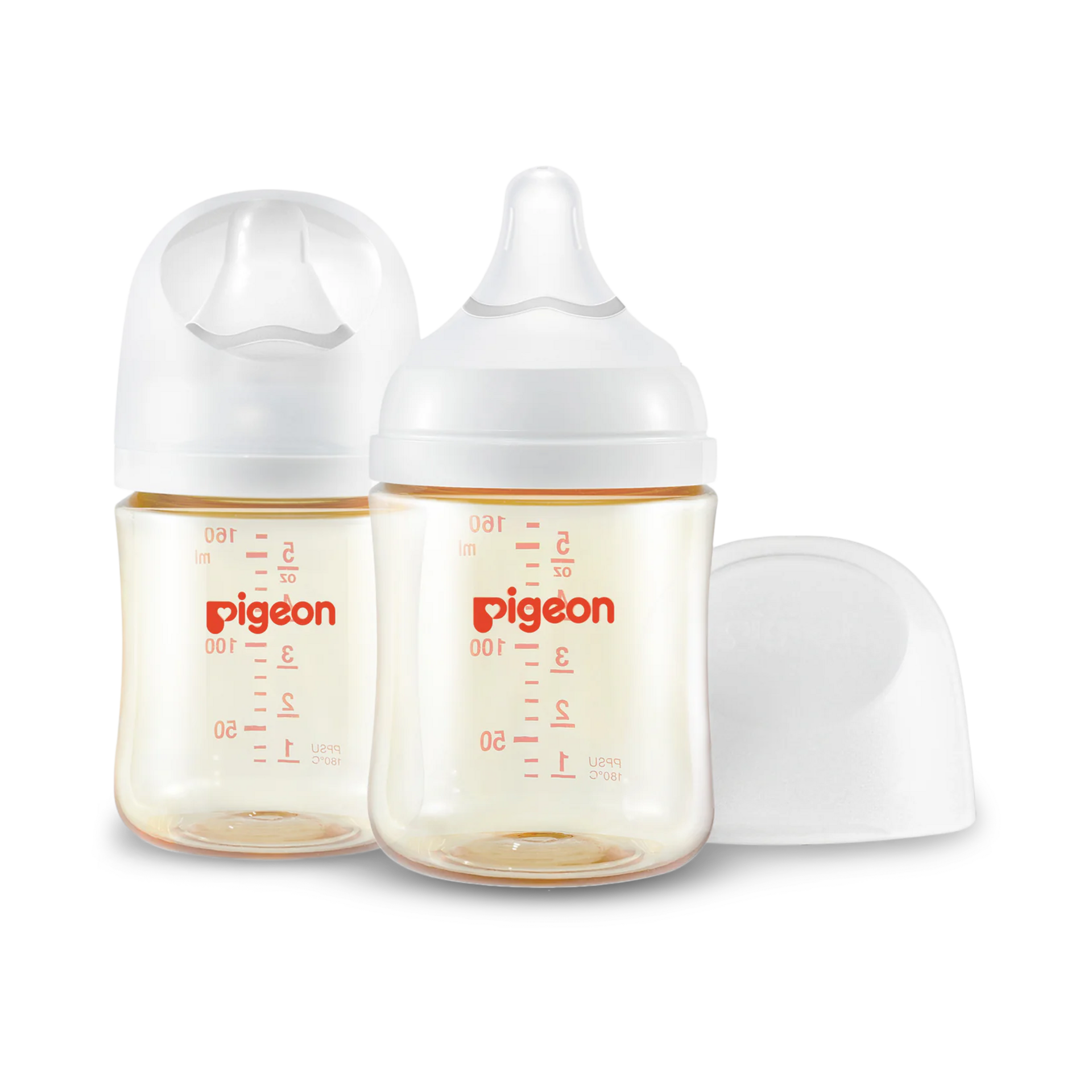 Pigeon Nurture & Nest PPSU BPA-Free Bottles.