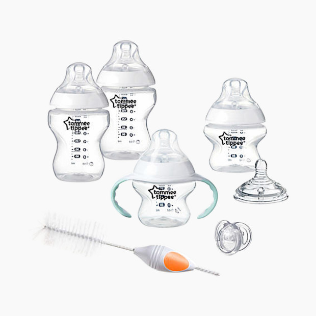 Tommee Tippee Closer to Nature Newborn Bottle Starter Set - Clear.