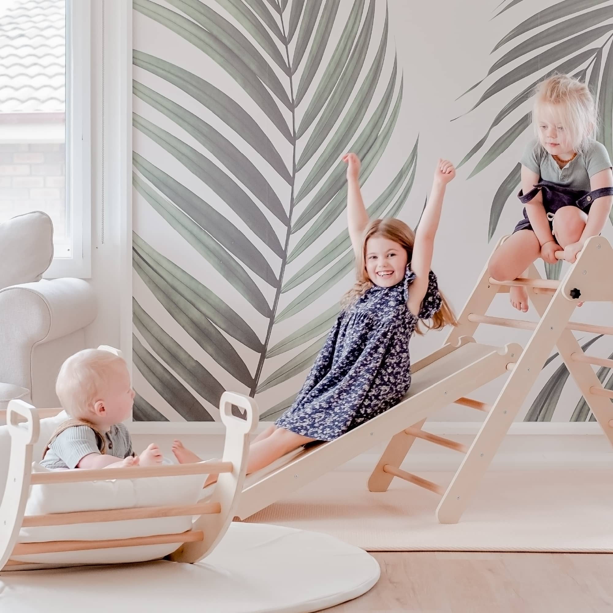 Tiny Land 7-in-1 Montessori Climbing Set.