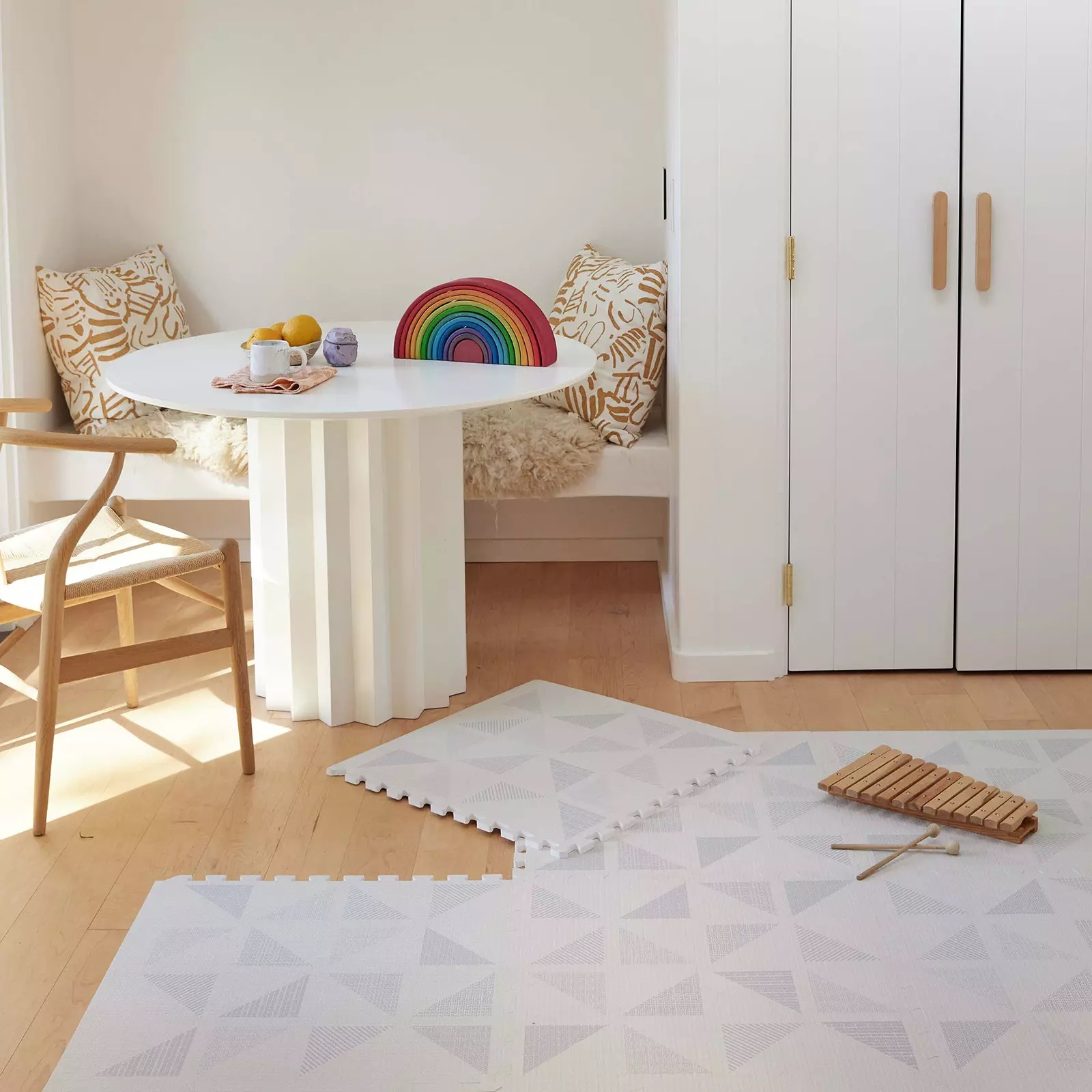 House of Noa Little Nomad Play Mat l Gallery Terrazzo, 4x8 Babylist