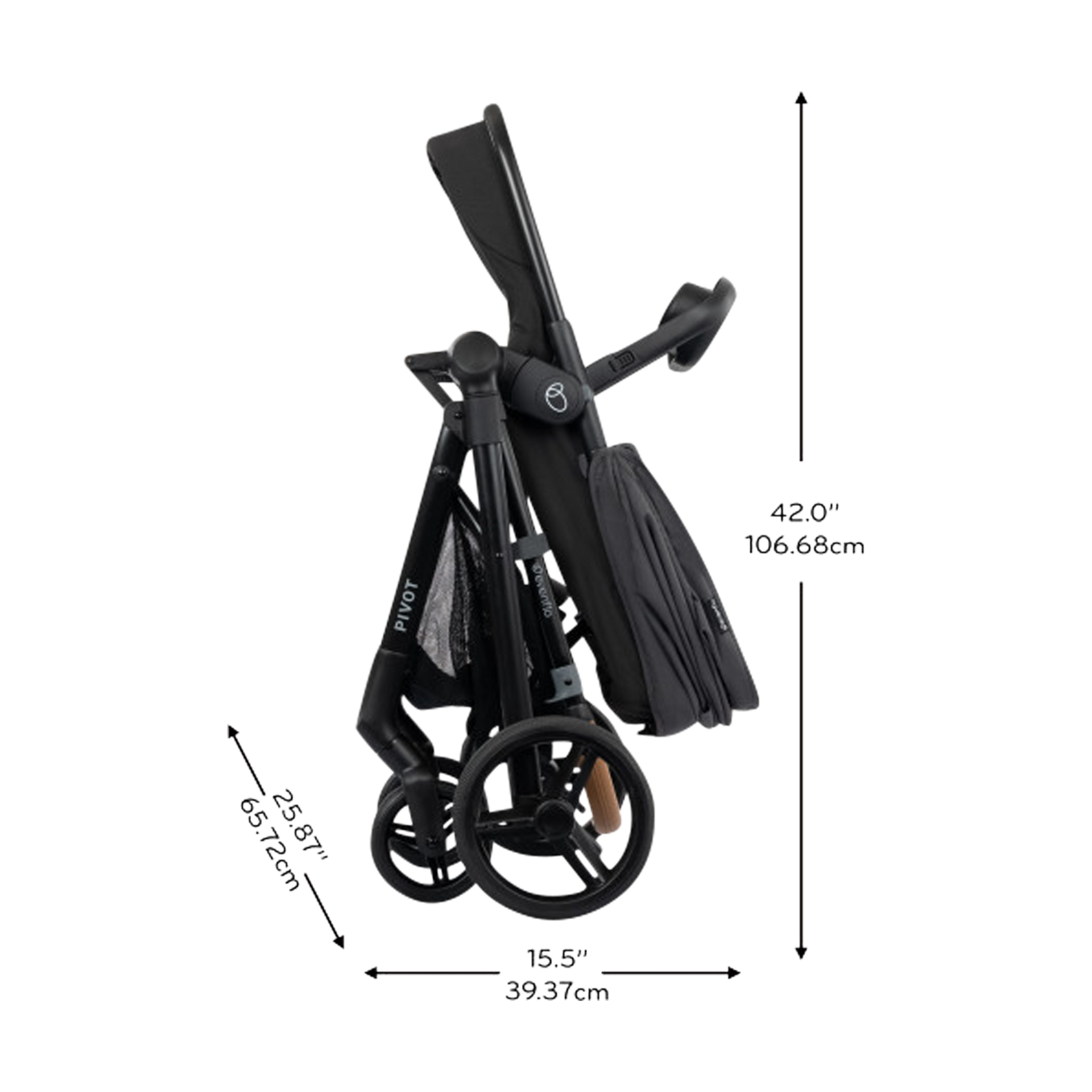 Evenflo Pivot NXT Travel System with LiteMax NXT Infant Car Seat - Silverado Gray.
