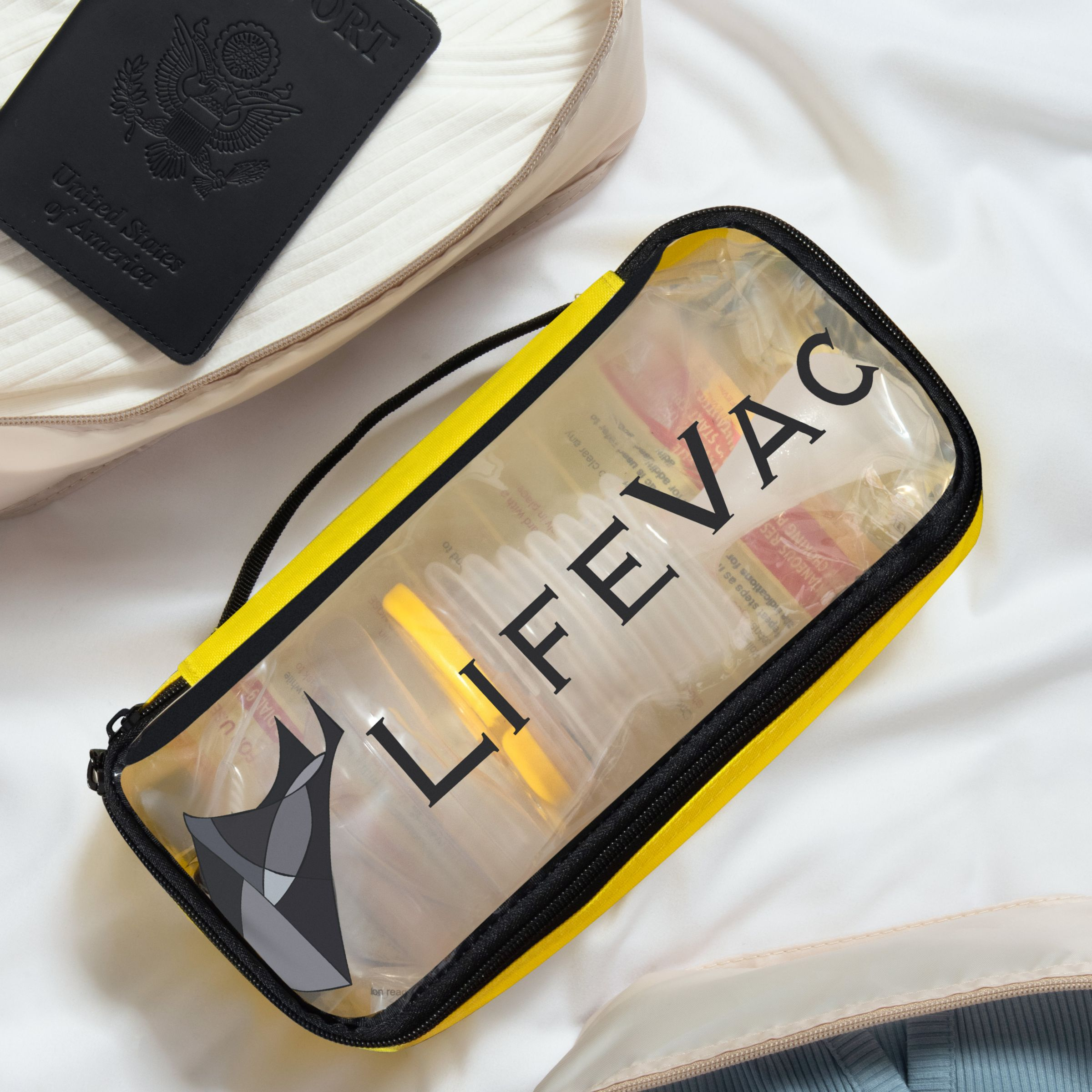 LifeVac Home & Travel Kit Bundle - Yellow.