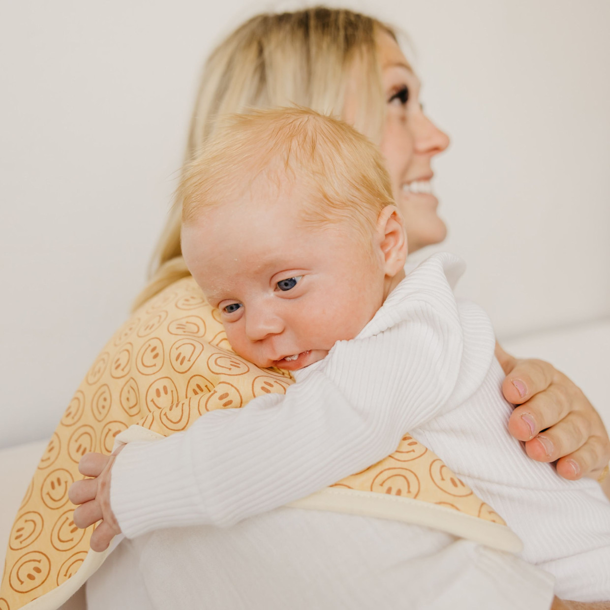 Copper Pearl Printed Burp Cloth Set - Vance.