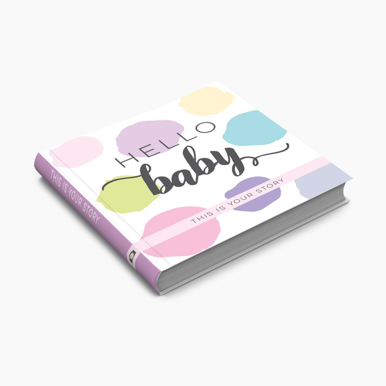 Sticky Bellies Hello Baby Memory Book - Pink.