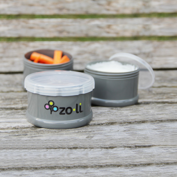 ZoLi PODS Snack & Formula Container - Grey.