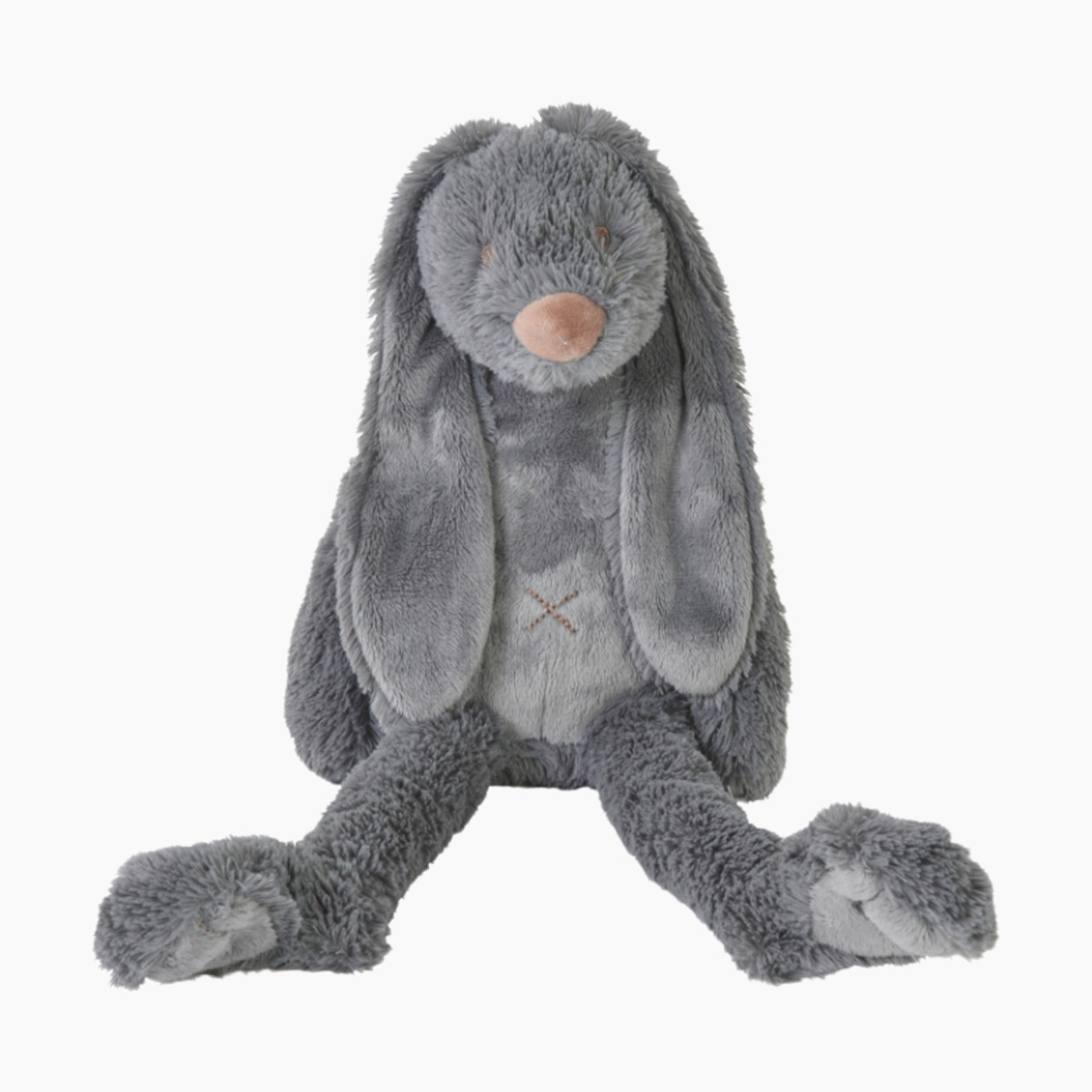 Happy Horse Rabbit Ritchie Original Stuffed Animal - Deep Grey.