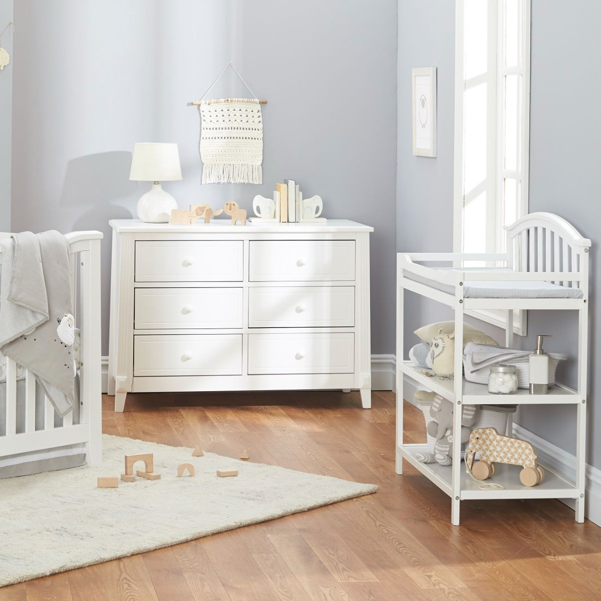 Sorelle Berkley Changing Table White Babylist Shop