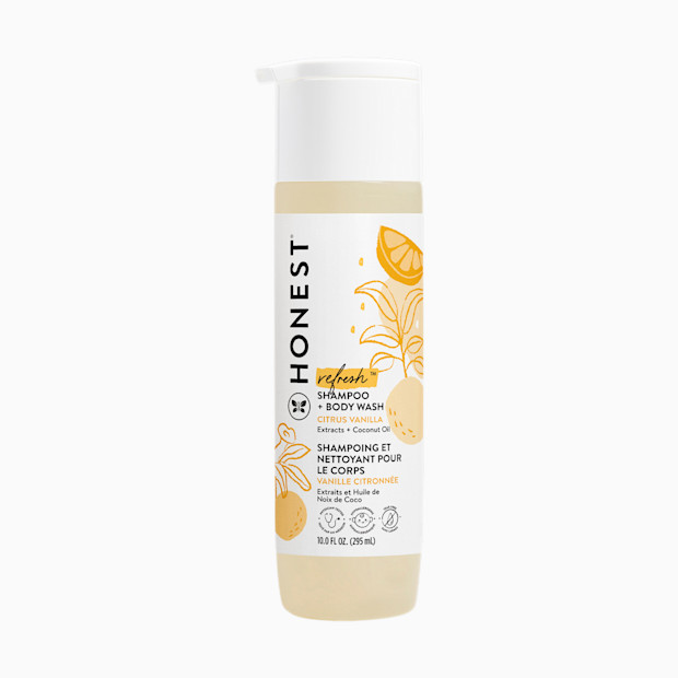 The Honest Company Shampoo & Body Wash - Refresh (Citrus Vanilla), 10 Fl Oz.