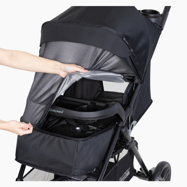 Baby Trend Passport Bassinet Stroller - Ultra Black.