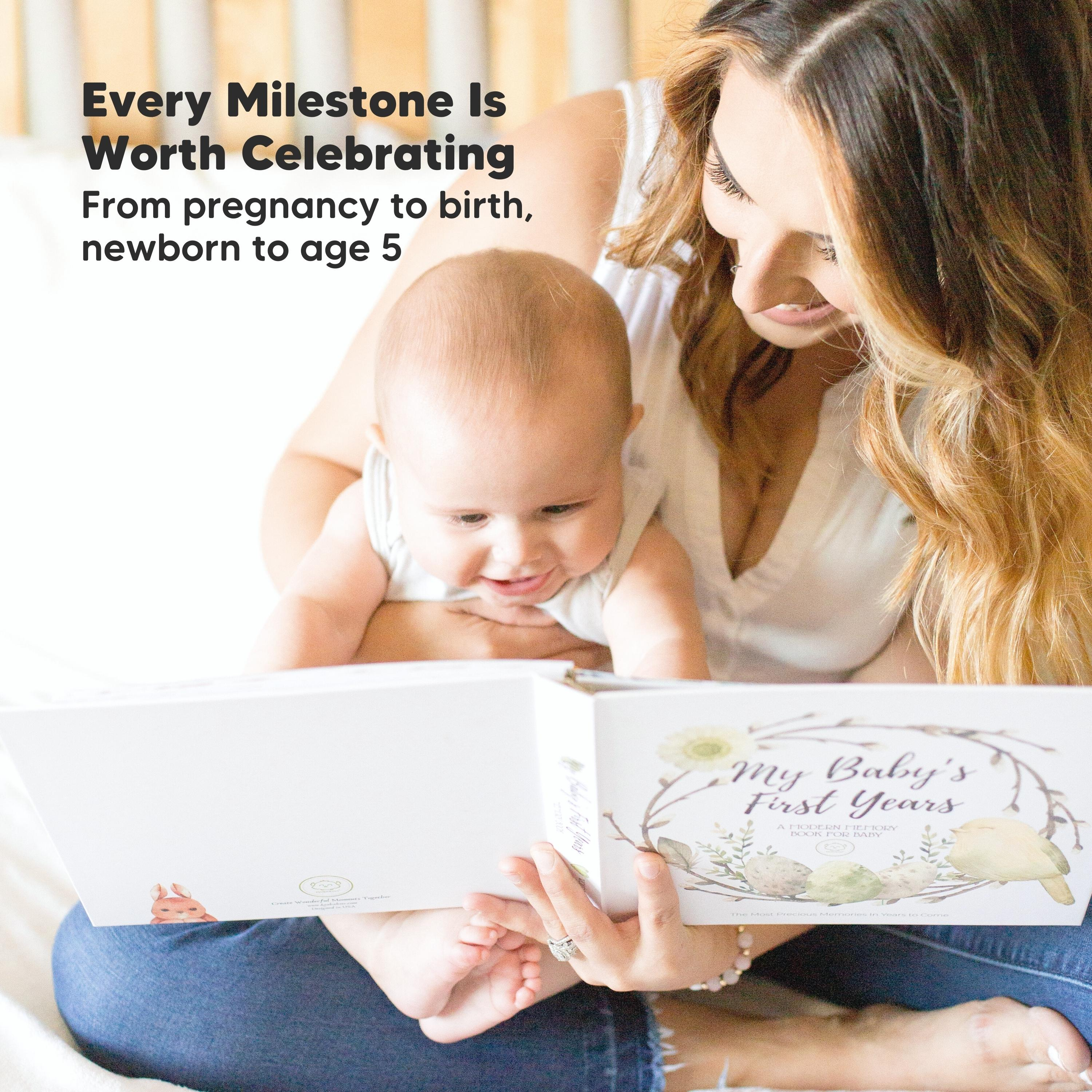 KeaBabies My Baby's First Years Memory Book - Wonderland.