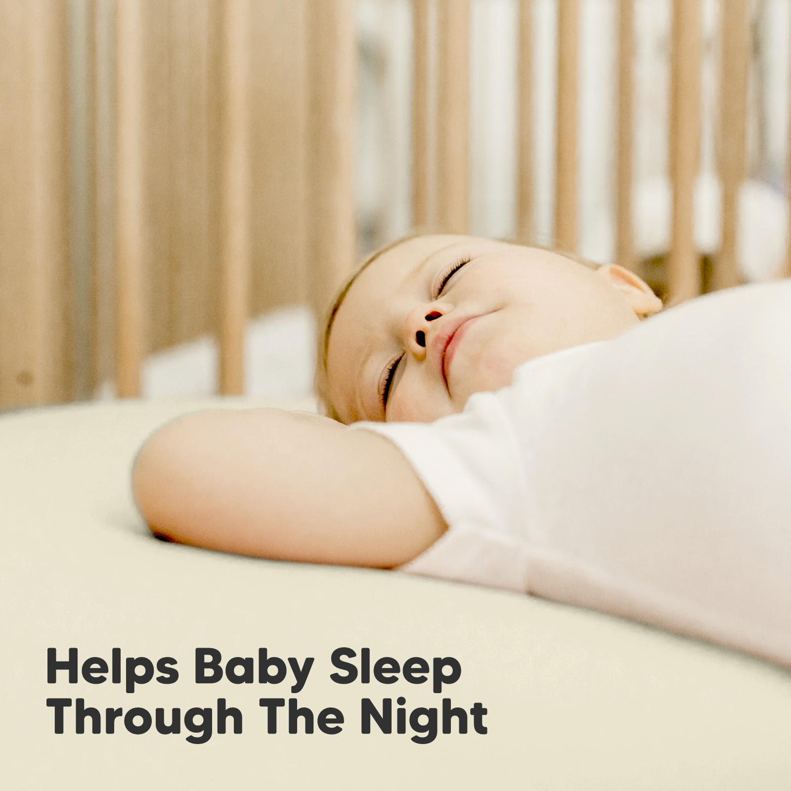 KeaBabies 2-Pack Isla (Protect+) Waterproof Crib Sheets - Sage.