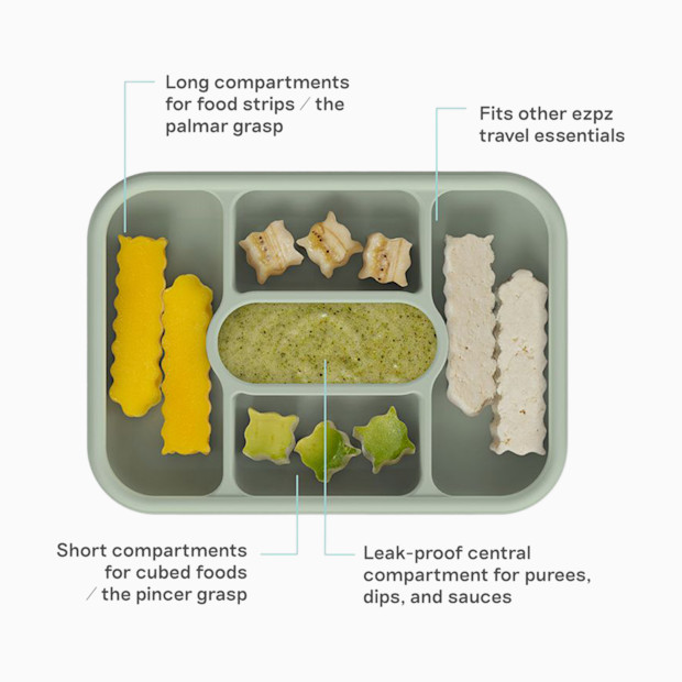 ezpz Baby-Led Travel Box.
