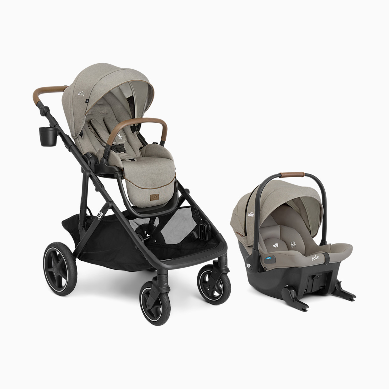 Joie Chive And Mint Travel System - Dove.