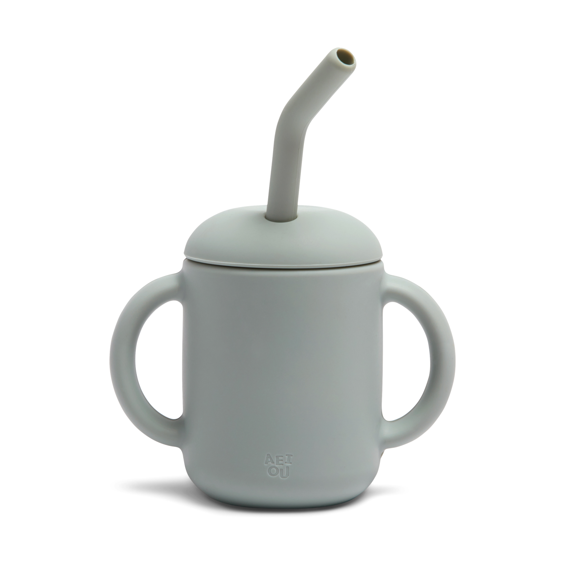 AEIOU Sippy Cup with Straw.