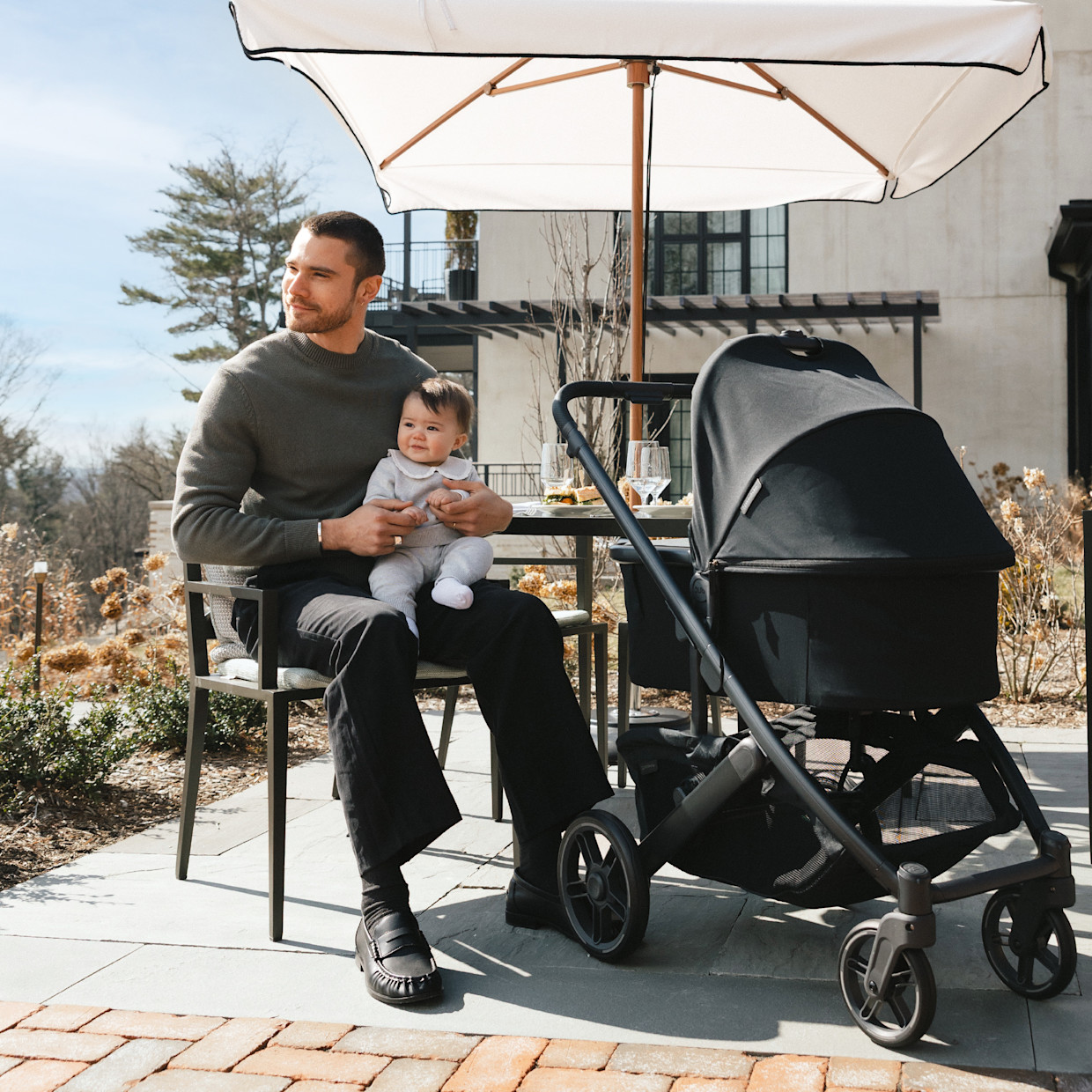 UPPAbaby Cruz V3 Stroller & Bassinet V3 Bundle - James.