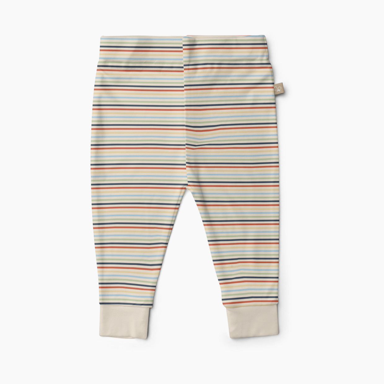 Goumi Kids x Babylist Baby Pants - Warm Stripe, 3-6 M.